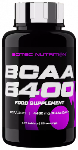 Scitec Nutrition БиСиЭйЭй 6400, 125 таблеток