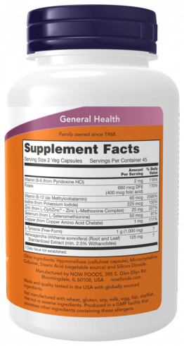 NOW Thyroid Energy, 90 капсул NOW Thyroid Energy, 90 капсул