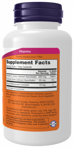 NOW C-500 Calcium Ascorbat, 100 капсул NOW C-500 Calcium Ascorbat, 100 капсул