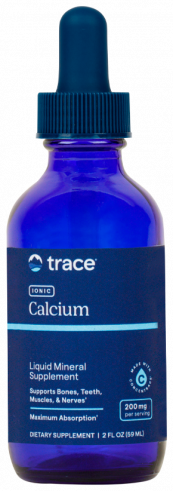 Trace Minerals Ionic Calcium 200 mg, 59 мл