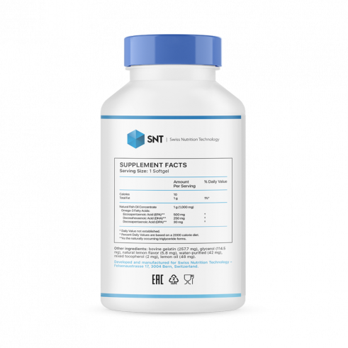 SNT Tri-Omega, 180 капсул SNT Tri-Omega, 180 капсул